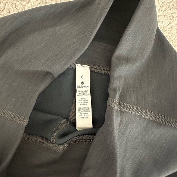 Wunder train high rise short 6” - Picture 3 of 4